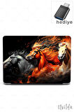 MacBook Air 13.6 A3113 A2681 uyumlu Nefes-5 Baskı Msoft Ruhani Atlar