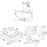 Franke Siyah Ankastre Set (FPJ 615 BK/SS - FHNS 604 BK - FSL 86 H BK)