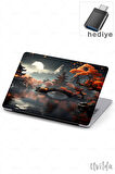 MacBook Air 13.3 A2337 A2179 A1932 uyumlu Japon-7 Msoft Kılıfı Ay Zen ve Gece