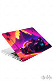 MacBook Air 13.3 A2337 A2179 A1932 uyumlu Otomo-21 Msoft Premium UV Günbatımı Sürüş
