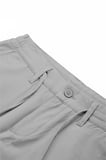 RizzUP Erkek Gri Esnek Kumaş Slim Fit Beli Lastikli Günlük Spor Pantolon 2601070