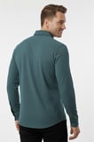 RizzUP Yeşil Slim Fit Örme Kumaş Likralı Erkek Gömlek – Nefes Alan Esnek ve Modern Tasarım 2602604