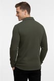 RizzUP Haki Slim Fit Örme Kumaş Likralı Erkek Gömlek – Nefes Alan Esnek ve Modern Tasarım 2602604