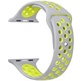 Gpack Apple Watch 42 44 mm Kılıf Spor Delikli Soft Silikon
