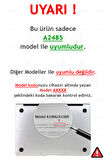 MacBook Pro 16 A2485 uyumlu Nefes-4 Msoft Koruyucu Cyber Kediler