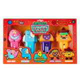 Smiggle - Smigglets Hangry Heroes Fosforlu Kalem Paketi X4