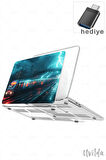 MacBook Pro 14 A3401 A3185 A3112 A2992 A2918 A2779 A2442 uyumlu Kaos-21 Msoft Korur Şimşek Ve Tren