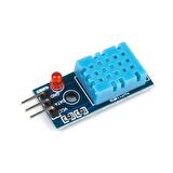 DHT11 Sıcaklık ve Nem Sensör Modülü (LED'li)