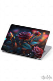 MacBook Pro 16 A2485 uyumlu Derin 10 UV Msoft PVC Güller Tomurcuk