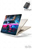 MacBook Pro 13 A2338 A2289 A2251 A2159 A1989 A1708 A1706 uyumlu Otomo-3 Msoft Koruma BMW 635 CSI Kırmızı 