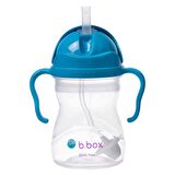 B.box Tıklama Kilitli Uçlu Damlatmaz Pipetli Alıştırma Bardağı, Koyu Mavi, 240 Ml, 6 Ay, 1 Adet Model Kodu: 500