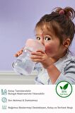 B.box Kenar Kapaklı Eğitici Geçiş Alıştırma Bardağı, Pembe, 240 Ml, 12 Ay, 1 Adet