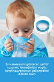 B.box Kenar Kapaklı Eğitici Geçiş Alıştırma Bardağı, Sarı, 240 Ml, 12 Ay, 1 Adet