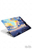 MacBook Pro 14 A3401 A3185 A3112 A2992 A2918 A2779 A2442 uyumlu Japon-4 UV Msoft Desen Manzara Tablo