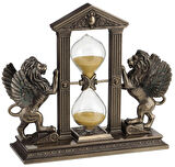 VERONESE BİBLOLAR-Wise Karışık-WISE KANATLI ASLAN KUM SAATI-21x18x7 CM-JWU77008A4