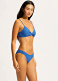 Seafolly Mavi Kadın Bikini Üst 31490-166