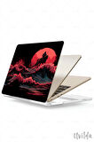 MacBook Pro 16 A2780 uyumlu Nefes-11 Msoft Koruma Kızıl Dalgalar