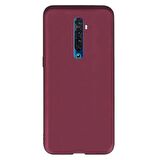 Gpack Oppo Reno 2 Kılıf Premier Silikon Esnek KorumaNano Glass