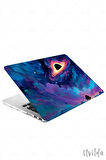 MacBook Pro 14 A3401 A3185 A3112 A2992 A2918 A2779 A2442 uyumlu Kaos-6 UV Msoft Baskı Kozmik Gökyüzü