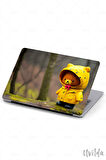 MacBook Pro 16 A2485 uyumlu Kaos-20 HD Baskı Msoft Yağmur ve Teddy