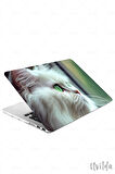 MacBook Pro 14 A3401 A3185 A3112 A2992 A2918 A2779 A2442 uyumlu Nefes-24 Msoft Macbook Beyaz Pamuk Kedi