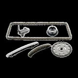 Volkswagen Passat 08 Ve Sonrası Uyumlu Zincir Seti 12 Parça 3 Zincir 7 Kızak 2 Geri 559019630 INA