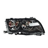 BMW Komple Far E46 Sağ; Siyah -Sedan- 1998-01