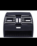 BMW Klima/Kalorifer Izgarası F01+LCI Arka Nikelajlı Siyah