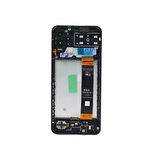 Samsung Uyumlu Galaxy A13 4G A135 Lcd Ekran Dokunmatik Siyah Servis Çıtalı Gh82-28653A