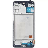 Samsung Uyumlu Galaxy M31s M317 Lcd Ekran Siyah Oled Çıtalı