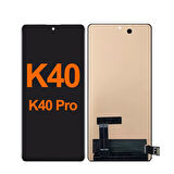 Xiaomi Uyumlu Redmi K40 Lcd Ekran Dokunmatik Siyah Çıtasız OLED