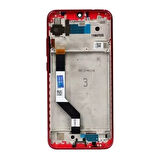 Xiaomi Uyumlu Redmi Note 7 Pro Lcd Ekran Kırmızı Çıtalı