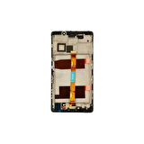 Huawei Uyumlu Mate 8 Lcd Ekran Siyah Çıtalı Servis