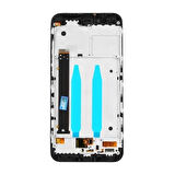 Xiaomi Uyumlu Mi A1 Lcd Ekran Siyah Çıtalı