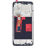 Realme Uyumlu 5 Pro Lcd Ekran Siyah Çıtalı Servis