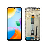 Xiaomi Uyumlu Redmi 10C Lcd Ekran Dokunmatik Siyah Çıtalı Servis