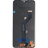 Tecno Uyumlu Spark Pop 5 Lcd Ekran Siyah Çıtasız