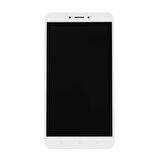 Xiaomi Uyumlu Mi Max 2 Lcd Ekran Beyaz Çıtalı