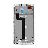 Xiaomi Uyumlu Mi Max 2 Lcd Ekran Beyaz Çıtalı