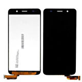 Huawei Uyumlu Y6 Lcd Ekran Siyah Çıtasız