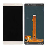 Huawei Uyumlu Mate S Lcd Ekran Gold Çıtasız