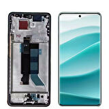 Xiaomi Uyumlu Redmi Note 14 Pro 5G Lcd Ekran Dokunmatik Siyah Çıtalı Servis