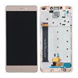 Xiaomi Uyumlu Redmi Note 4 Lcd Ekran Dokunmatik Gold Çıtalı Servis