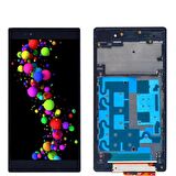 Sony Xperia Z1 Lcd Ekran Dokunmatik Siyah Çıtalı