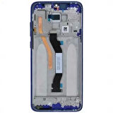 Xiaomi Uyumlu Redmi Note 8 Pro Lcd Ekran Mavi Çıtalı Tek Hatlı