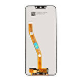 Huawei Uyumlu P Smart Plus 2019 Lcd Ekran Siyah Çıtasız