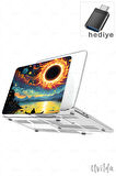 MacBook Pro 14 A3401 A3185 A3112 A2992 A2918 A2779 A2442 uyumlu Derin 14 Laptop Msoft Mistik Gece