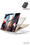 MacBook Pro 13 A2338 A2289 A2251 A2159 A1989 A1708 A1706 uyumlu Japon-12 Msoft Darbe Emici Ütopik Şehir