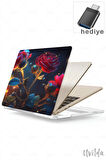 MacBook Pro 13 A2338 A2289 A2251 A2159 A1989 A1708 A1706 uyumlu Derin 17 Msoft Önleyici Gece ve Gül