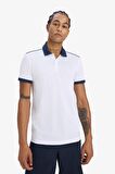 DeFactoFit Slim Fit Dar Kesim Sporcu Kısa Kollu Pike Polo Tişört D9780AX25SPWT34